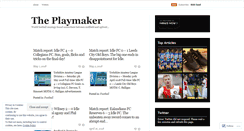 Desktop Screenshot of playmakerpress.com