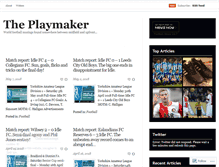 Tablet Screenshot of playmakerpress.com